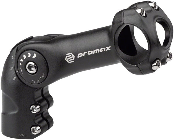 Promax Stems Promax MA-595 31.8mm Length 110mm Adjustable Threadless Stem Black