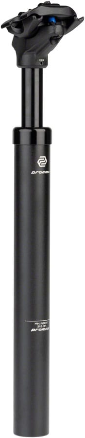 Promax Suspension Seatpost 31.6Mm Promax SP-877 Suspension Seatpost - 350mm, Black