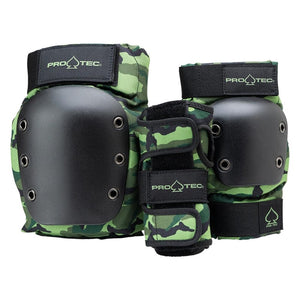 Protec Apparel Protec Street Gear Open Back Pad Set LG Unisex Camo