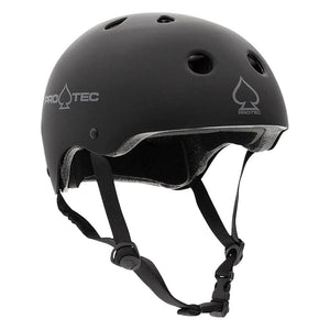 Protec Helmets Protec Classic Skate BMX/Skate ABS Hard Shell Matte Black 11 Adjustable