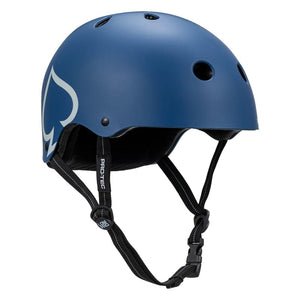 Protec Helmets Protec Low Pro Certified BMX/Skate ABS Hard Shell Matte Blue 11 Adjustable