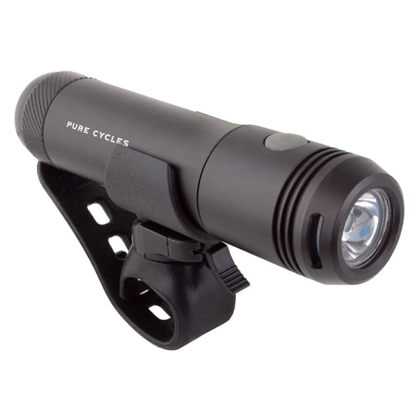 Pure cycles Lights Pure cycles City Torch Head Light Black 5 Front Silicone Strap USB-C 300