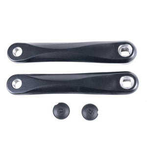 PWR Cranksets and Arms PWR Dually Crankset Black