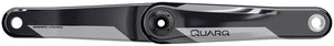 Quarq Cranksets and Arms 165Mm Quarq DUB Crank Arm Assembly - 8-Bolt Direct Mount DUB Spindle Interface Natural Carbon D2