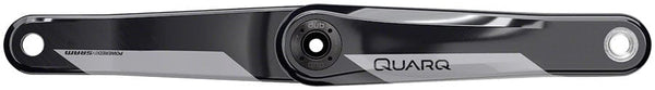 Quarq Cranksets and Arms 165Mm Quarq DUB Crank Arm Assembly - 8-Bolt Direct Mount DUB Spindle Interface Natural Carbon D2