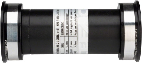 RaceFace Bottom Brackets RaceFace EXI BB92 Bottom Bracket: 41mm ID x 92mm Shell x 24mm Spindle