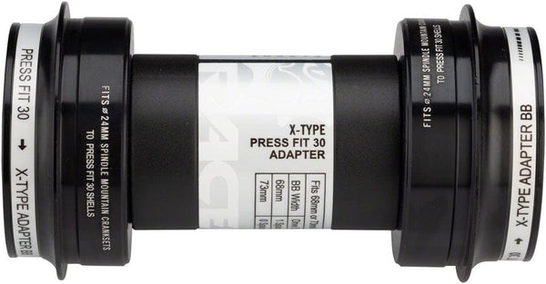 RaceFace Bottom Brackets RaceFace EXI PF30 Bottom Bracket: 46mm ID x 73mm Shell x 24mm Spindle