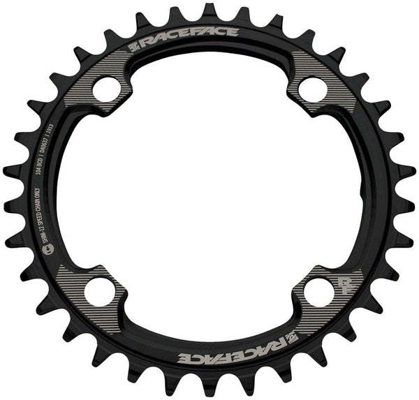 RaceFace Chainrings 32T RaceFace 1x 104 BCD Hyperglide+ Chainring