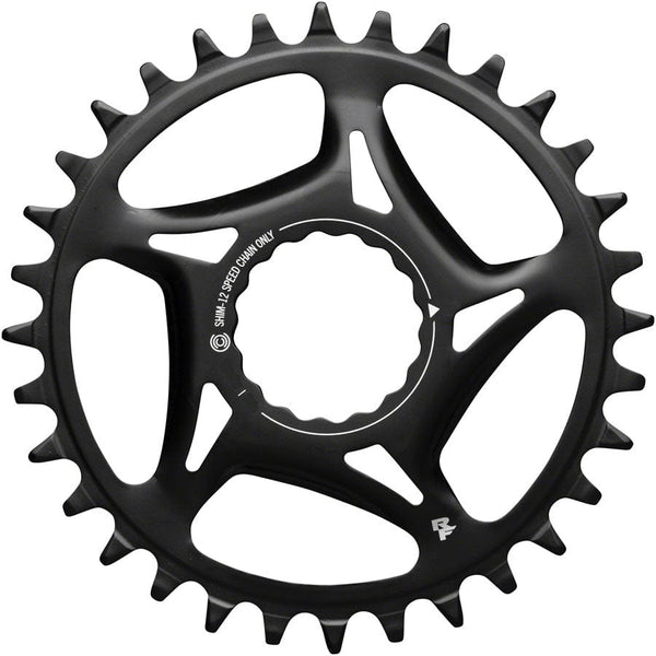 RaceFace Chainrings 34T RaceFace Narrow Wide Direct Mount CINCH Steel Chainring - Shimano 12-Speed requires Hyperglide+ compatible chain
