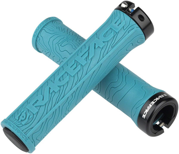 RaceFace Grips Turquoise RaceFace Half Nelson Grips