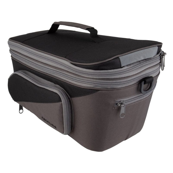 Racktime Bags Racktime Talis Plus 2.0 Bag SnapIt 2.0 15x9.8x10.2` 915 c.i. Black/Grey