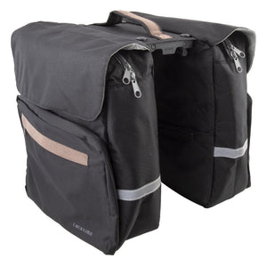 Racktime Bags Racktime Ture Pannier Bag SnapIt 14.2x12.2x6.7` 1770 c.i. Black