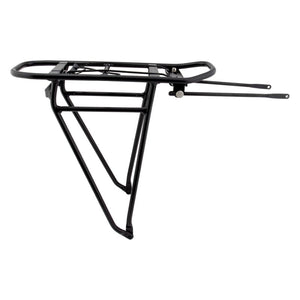 Racktime Exclude Racktime Eco Tour Rack Rear Eyelet Black 700c/29` w/ Spring SnapIt 1.0