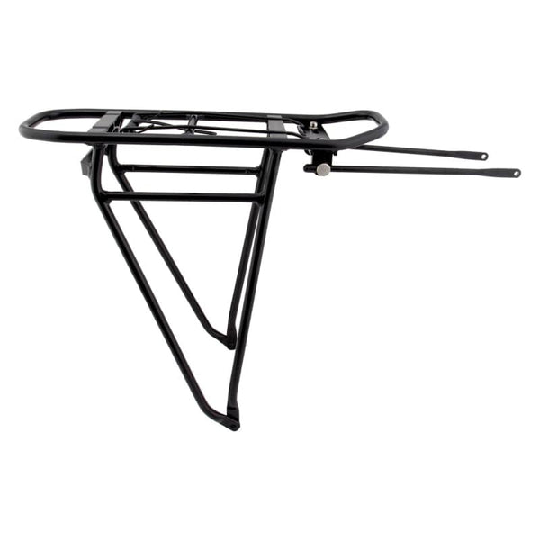 Racktime Exclude Racktime Eco Tour Rack Rear Eyelet Black 700c/29` w/ Spring SnapIt 1.0