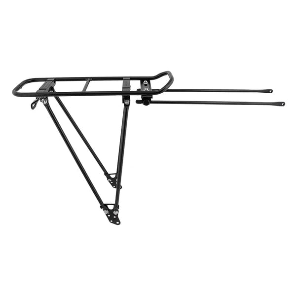 Racktime Exclude Racktime Foldit 1.0 Adjustable Rack Rear Eyelet Black 372mm SnapIt 1.0
