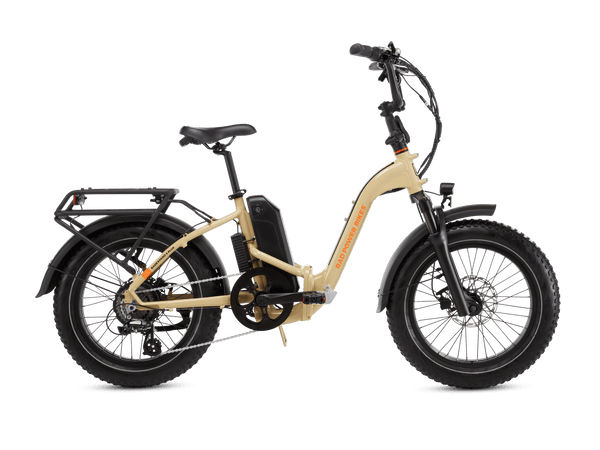 Rad Power e-Bikes Stone Tan Rad Power RadExpand 5 Plus Electric Folding Bike