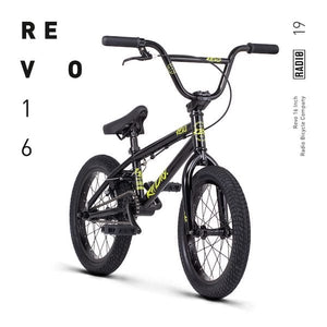 Radio BMX Radio Revo 14" BMX Bike - 14.5" TT, Black