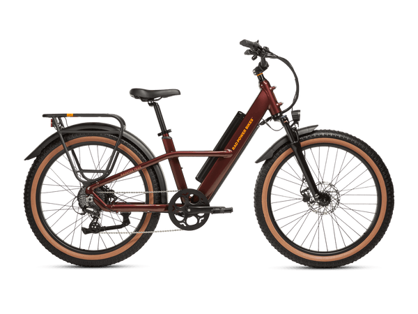 RadPower Copper Red / Regular: 4'11"-5'8" RadPower Radster TRAIL Electronic Commuter E-Bike