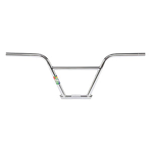 Rant Handlebars Rant NSIXTY 4PC 22.2mm 29` 9` 1° 12° Chrome BMX Chromoly