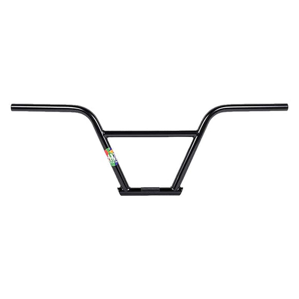 Rant Handlebars Rant NSIXTY 4PC 22.2mm 29` 9.5` 1° 12° Black BMX Chromoly