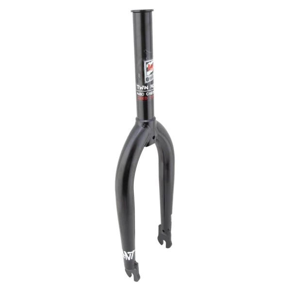 Rant Suspension Fork Rant Twin Peaks Zero BMX 20` Threadless 1-1/8` None Chromoly Black 0mm