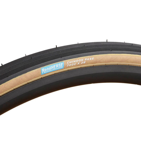 Rene Herse Tire Rene Herse Chinook Pass Tire 700c x 28 Tan Standard