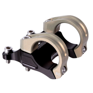 Renthal Direct Mount Stems Renthal Integra II Stem (35.0) 10x50mm Black/Gold