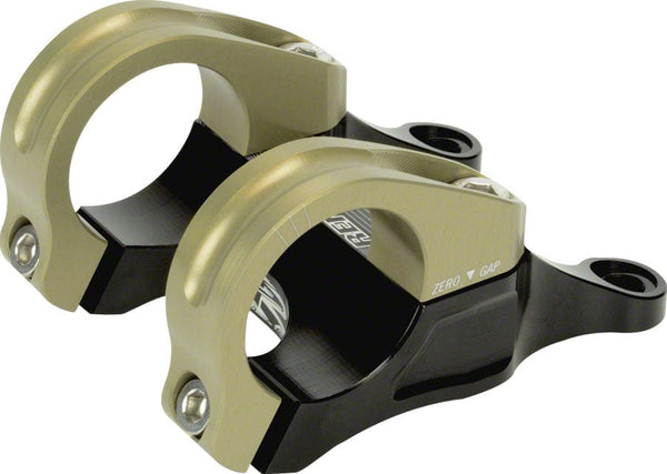 Renthal Stems Renthal Integra II Stem - 45mm 31.8 Clamp +/-0 Direct Mount Aluminum BLK/Gold