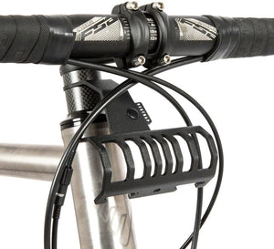 Restrap Exclude Restrap Bumper Bar Bag/Accessory Mount - Fits 1-1/8" Threadless Steerer Tubes BLK