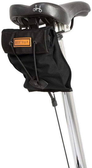 Restrap Seat Bag Restrap City Saddle Bag  - Small 1.2L Black
