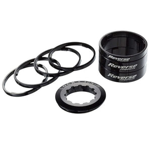 Reverse Cogs & Singlespeed Conversions Reverse Single Speed Spacer Kit Black