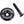 Reverse Headset Accessories Black Reverse Ahead Cap with Screw