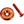 Reverse Headset Accessories Orange Reverse Ahead Cap with Screw