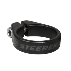 Reverse Headset Spacers Reverse Steerer Clamp 1-1/8" Black