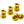 Reverse Nuts & Bolts Gold Reverse Chainring Bolt Set - 8pc