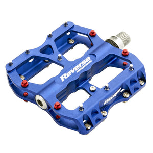 Reverse Pedals Dark Blue Anodized Reverse Escape Pedals