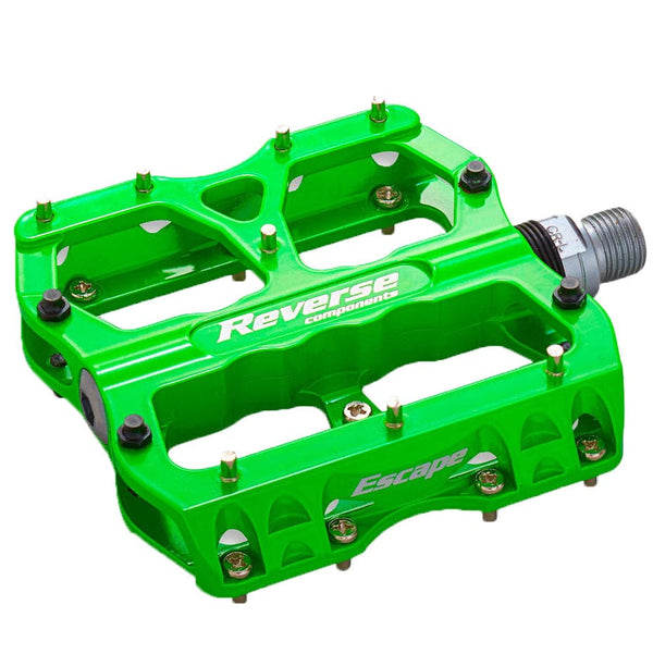 Reverse Pedals Neon Green Reverse Escape Pedals