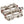 Reverse Pedals Sand Metallic Reverse Escape Pedals