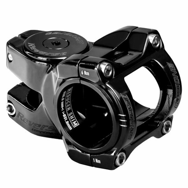 Reverse Stems Reverse Black One D-2 Ti Stem (31.8/35.0) 35mm Blk/Blk