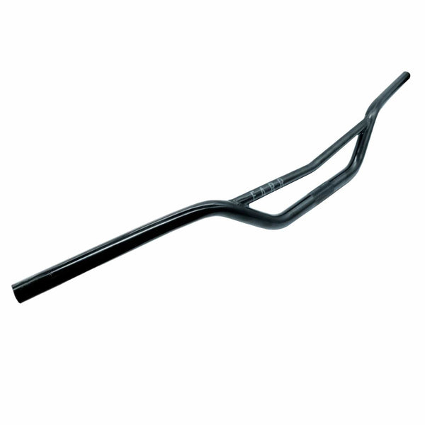 Ridefarr Flat/Riser Handlebar Ridefarr Cro-Mo Supa-Riser MTB Bar (22.2) 820mm Black