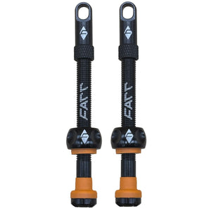 Ridefarr Tubeless Valves Black Ridefarr Supa-Flow Tubeless Valve Stem 60mm (Pair)