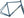 Ritchey All-Road Frame X-Small Ritchey Outback Breakaway Frameset - 700c, Steel, Blue