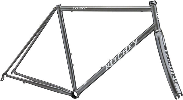 Ritchey Frames 53Cm Ritchey Road Logic Frameset - 700c, Steel, Gray