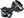 Ritchey Seatpost Parts and Accessories 7X9.6Mm / Carbon / Complete Set Ritchey WCS 1-Bolt Seatpost Saddle Rail Clamp