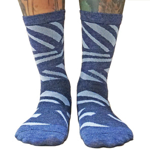 Ritchey Socks Ritchey Razzle Socks Blue 5-9 (S/M)