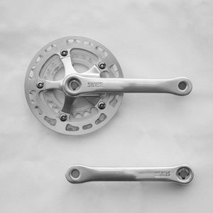 Rivendell Crankset Rivendell Silver3 Crankset double steel