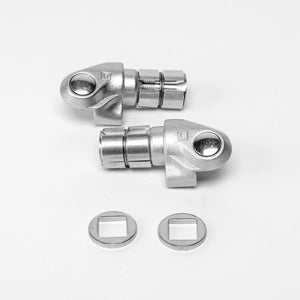 Rivendell Shifters Rivendell Silver Shifter 2x Set with Bar End Mounts