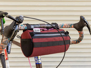 Road Runner Bags Bags/Panniers Burgundy Road Runner California Burrito Handlebar Bag