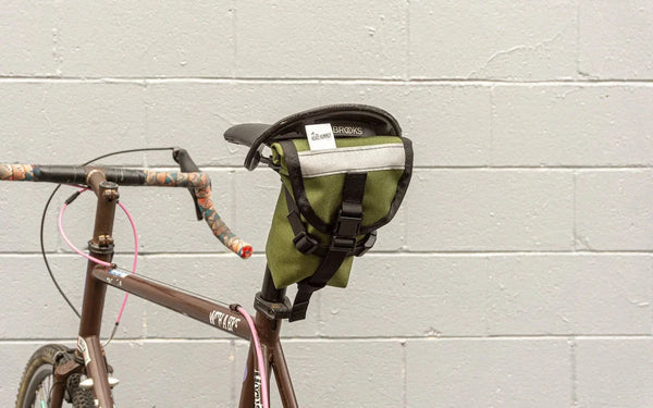 Road Runner Bags Bags/Panniers Olive Roadrunner Drafter Saddle Bag