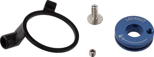 RockShox Adjuster Knob & External Hardware RockShox Remote Spool and Cable Clamp Kit XC32 / Recon Silver